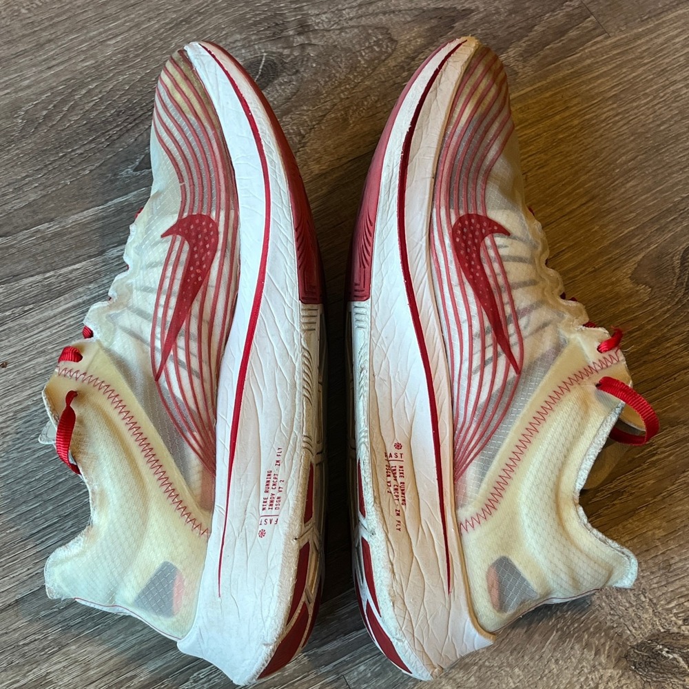 Nike Zoom Fly SP NikeLab Tokyo White Red Mens 7.5 Womens‎ 9 UK 6.5 EU 40.5